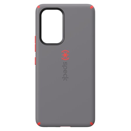 Speck Presidio Impact Hero Case For Samsung Galaxy A53 5g, Moodey Grey And Turbo Red 144836-9228